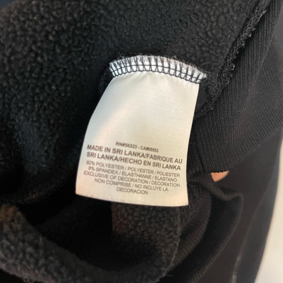 Nike women’s black oversized repeat logo taped sweatshirt size small - Picture 5 of 6